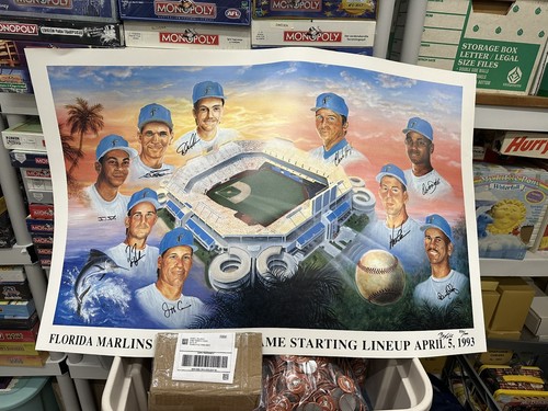 Florida marlins inaugural - 93',